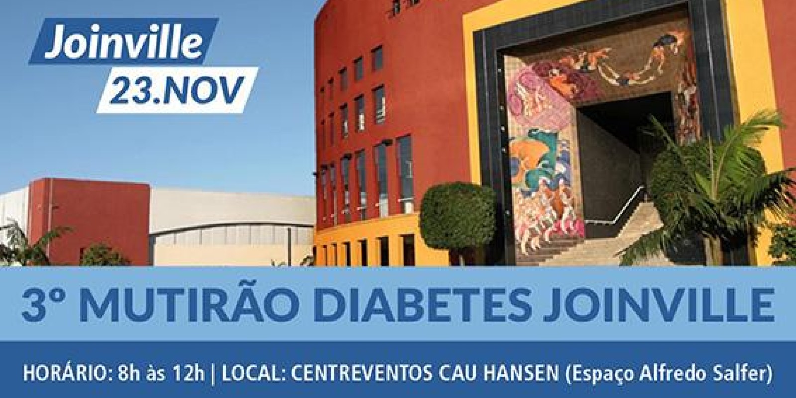 Mutirão da Diabetes acontece nesse sábado (23)