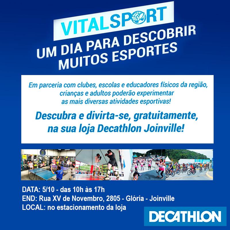 Esporte gratuito para todos - 4ª Edição do Vital Sport Esporte gratuito para todos - 4ª Edição do Vital Sport