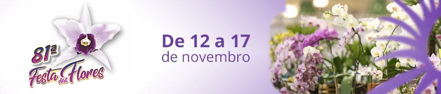 81ª Festa das Flores de Joinville começa nesta terça-feira (12) e vai até domingo (17) 81ª Festa das Flores de Joinville começa nesta terça-feira (12) e vai até domingo (17)