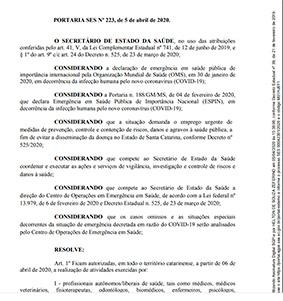 Coronavírus em SC: Governo do Estado ajusta regras de convívio seguro com a Covid-19 Coronavírus em SC: Governo do Estado ajusta regras de convívio seguro com a Covid-19