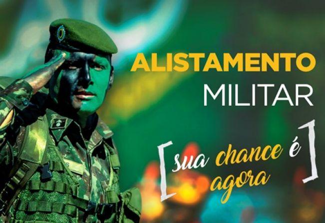 Prazo para alistamento militar termina no dia 31 de agosto Prazo para alistamento militar termina no dia 31 de agosto