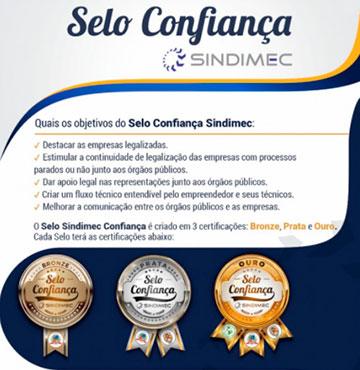 Lançamento e entrega do “Selo Confiança Sindimec” reúne lideranças nesta quarta (10) em Joinville Lançamento e entrega do “Selo Confiança Sindimec” reúne lideranças nesta quarta (10) em Joinville